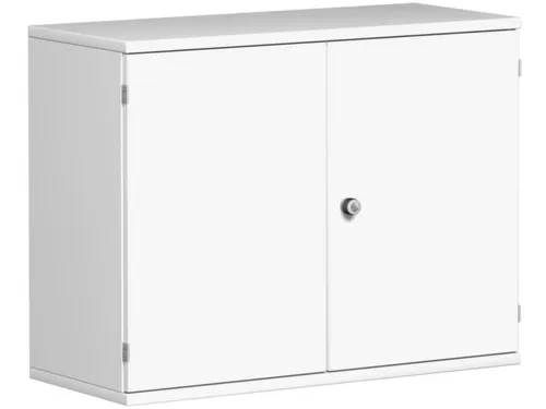 kantoorkast,HxBxD 770x1000x430mm,decor romp wit,decor front wit