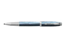 Rollerpen Parker IM Premium Grey Blue CT Fijn Zwarte inkt