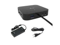 USB-C HDMI DP Docking Station with Power Delivery 100 W