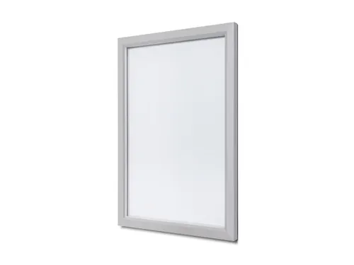 Vergrendelbaar notitiebord Outdoor Slim 12xA4 Zilver