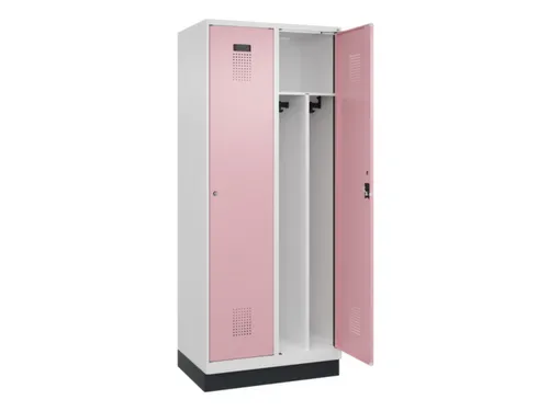 locker voor scheiding van kleding,HxBxD 1950x800x500mm,2vak
