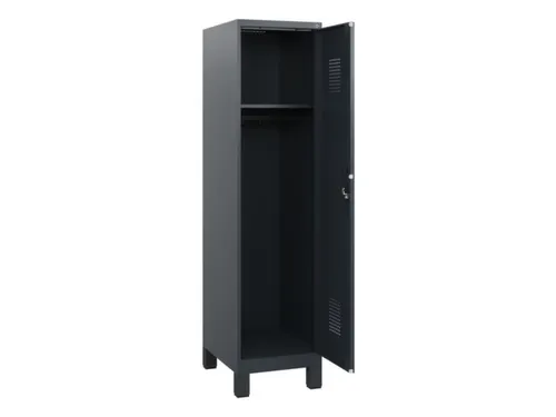 schoollocker,HxBxD 1630x400x500mm,1vak,vak B 400mm,cil.-slot,voeten