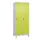 locker,HxBxD 1950x800x500mm,2vak,vak B 400mm,draaigrendel,voeten