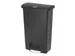 Pedaalemmer Slim Jim Step On Front Kunststof 50 Liter Zwart