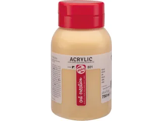 Art Creation acrylverf flacon van 750 ml, goud - 1
