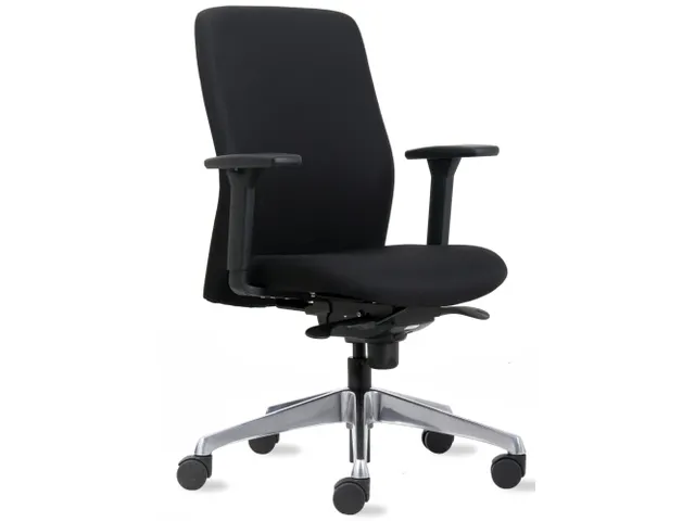 Bureaustoel Design NEN-EN 1335 Zwart