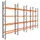 palletstelling,basis+3xaanbouw,HxBxD 4620x7800x750mm,vakl. 3000kg