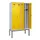 locker voor scheiding van kleding,HxBxD 2120x1200x500mm,4vak