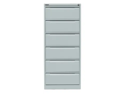 fichekast,HxBxD 1321x568x622mm,twee banen,6lade(n),romp lichtgrijs