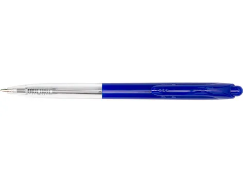 Q-CONNECT balpen The Clicker medium blauw 20 stuks