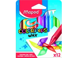 Waskrijt Maped Color'Peps Wax set á 12 kleuren