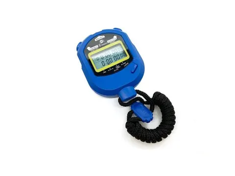 Stopwatch plastic waterdicht detecteerbaar blauw