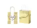 Cadeautas Folia goud kraft 24x31x12cm 20 stuks