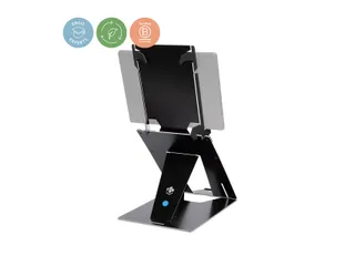 Tablet en laptopstandaard in 1 R-Go Riser Duo voor 10-22 inch Zwart - 9