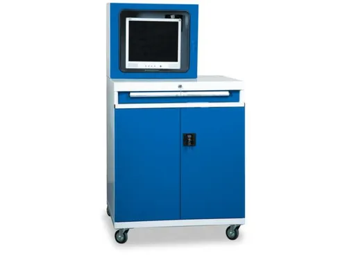 pc-kast,HxBxD 1640x830x700mm,monitorvak,toetsenbord-/muisblad