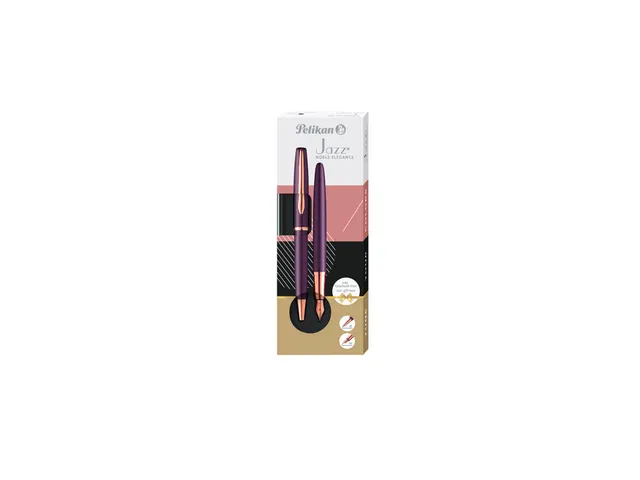 Schrijfset Pelikan Jazz Noble Elegance K36+P36 medium violet