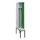 locker met bank,voor scheiding van kleding,HxBxD 2120x300x815mm,1vak