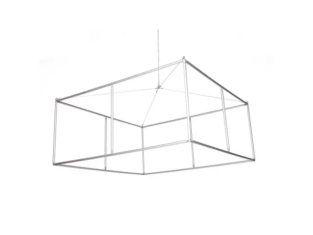 Hangende Banner Zip-Up Square M 244x244cm