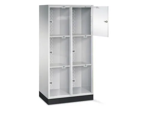 grootvolume-lockersysteem,HxBxD 1750x820x500mm,2x3vakken,cil.-slot