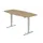 In hoogte verstelbare vergadertafel,HxBxD 635-1285x2200x1030mm