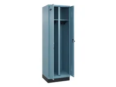 locker voor scheiding van kleding,HxBxD 1950x600x500mm,2vak