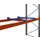 steun voor gaasbox,v. palletstelling,v. D 1100mm,opslag B 800mm