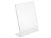Folderstandaard A5 Staand Acryl L-Voet