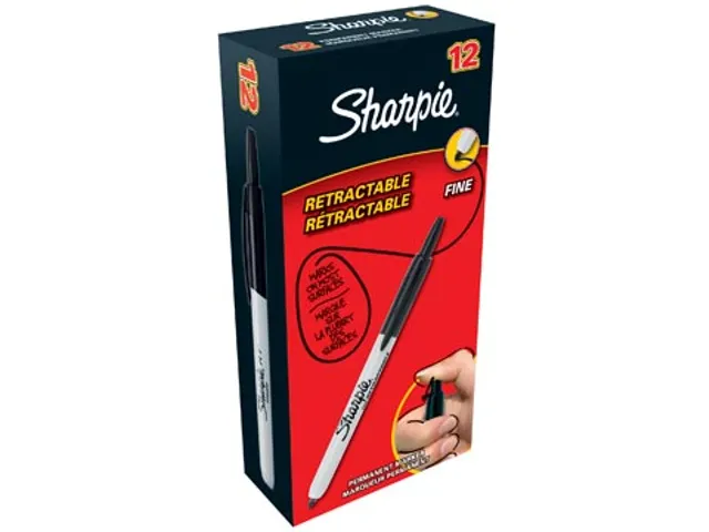 Permanent Marker, 1 Mm, Zwart