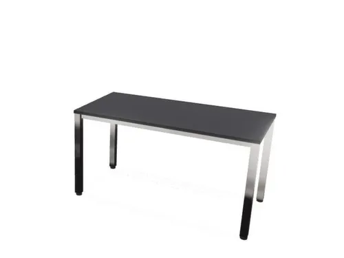 vergadertafel,HxBxD 740x1400x700mm,rechthoekig,CC-zwart
