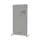 MAULcocoon Scheidingswand 100x180cm grijs mobiel Frame Wit