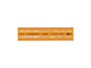 Lettersjabloon Standardgraph H-profiel middelschrift type B 3,5mm - 1