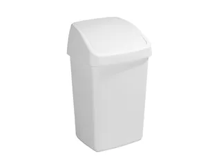 Afvalbak Delta swingdeksel 25 Liter Wit - 1