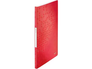 WOW showalbum A4, 20 hoezen, rood - 1