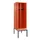 locker met bank,voor scheiding van kleding,HxBxD 2120x600x815mm,2vak
