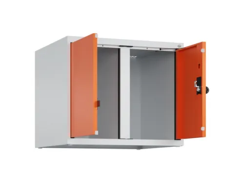 opzetkast,v. locker voor scheiding van kleding,2vak.,vak B 300mm