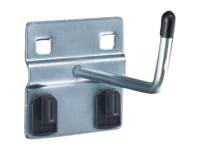 schuine haak,v. perfoplaat,L 75mm