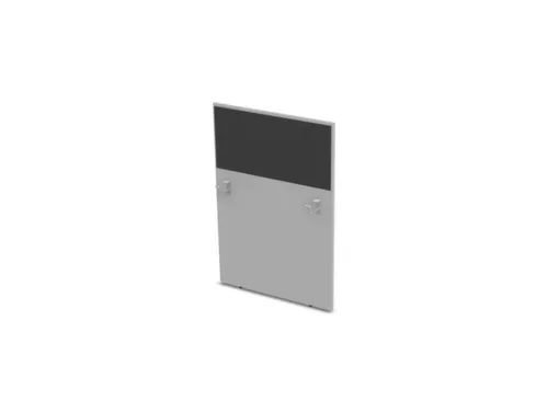 baliepaneel bureau aanbouw rechts MP-lichtgrijs BN8010-antraciet 800mm