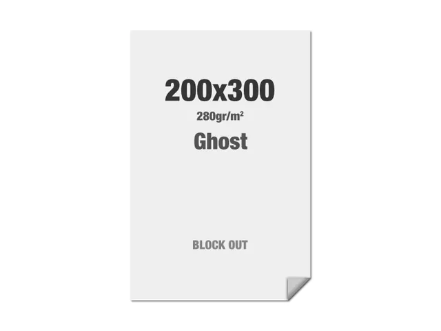 Bedrukte Block-Out voor Brightbox Pro Flex 200x300 cm