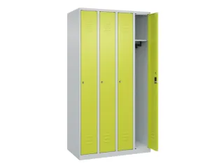 locker,HxBxD 1850x1000x500mm,4vak,vak B 250mm,cil.-slot - 2