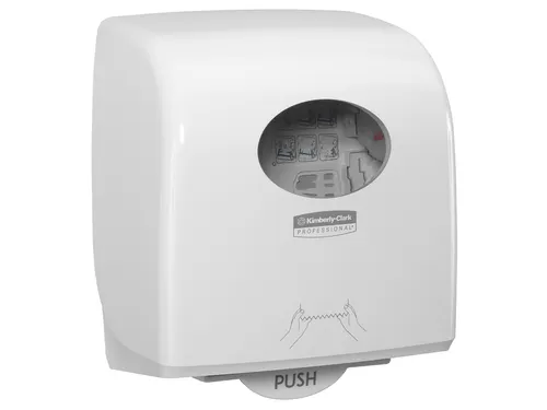 Handdoekroldispenser Kimberly Clark Aquarius Slimroll wit 7955