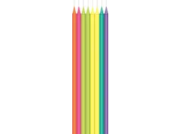 Kaarsjes Haza long bright 15cm 16 stuks assorti