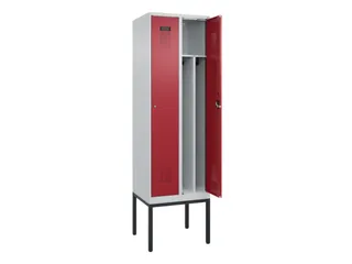 locker voor scheiding van kleding,HxBxD 2120x600x500mm,2vak - 1