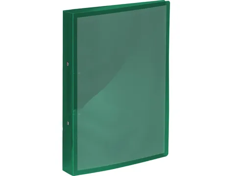 Presentatieringband Kangaro venster 25mm 2-rings, A4 formaat. Vervaard