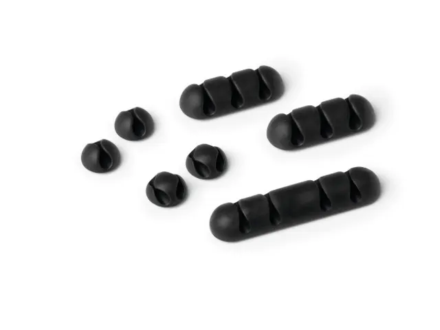 Durable Cavoline Kabel Clip Mix Grafiet