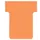 Planbord T-kaart Nobo nr 1.5 36mm oranje
