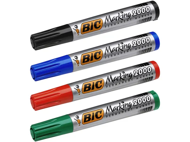 Viltstift Bic 2000 ecolutions rond large groen