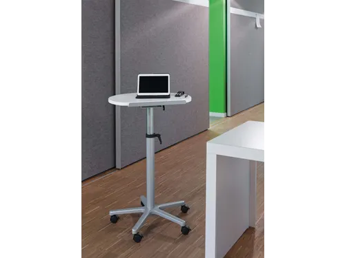 Ergonomische zit/sta werktafel melamine Wit
