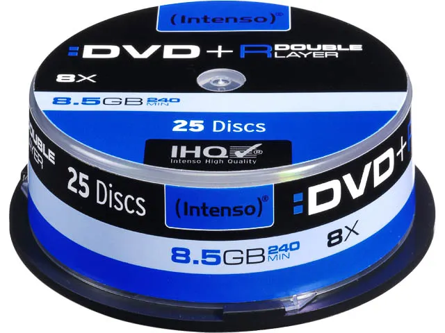 DVD+R DL 8.5GB 4x (25) CB