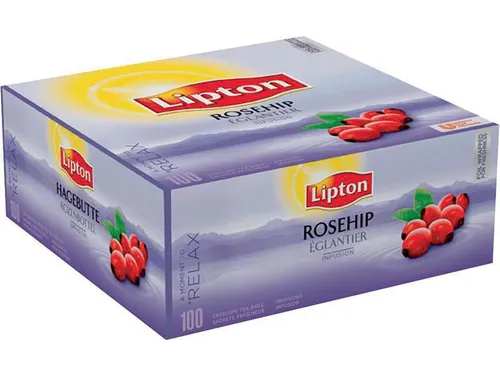Thee Rozebottel Infusion Doos 100 zakjes