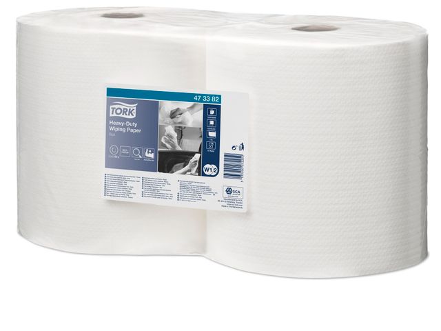 Tork Heavy-Duty Cloth Combi Roll White 530137